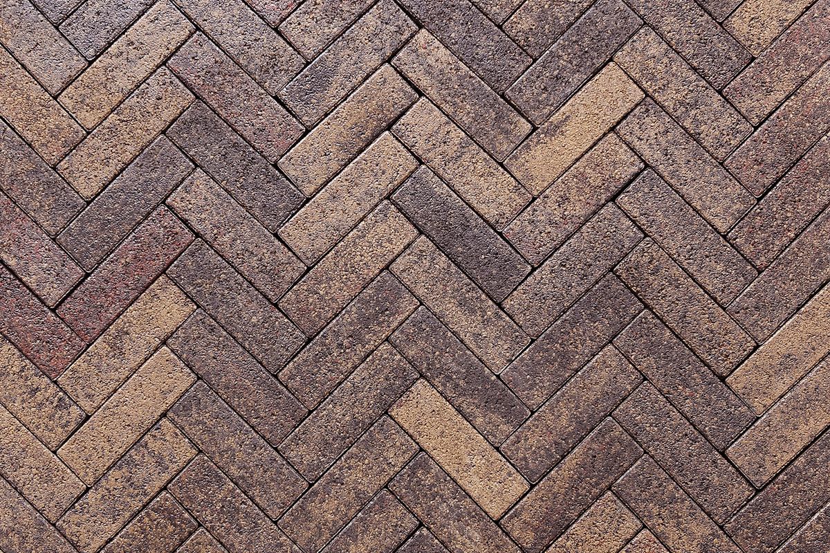 Тротуарная плитка ПАРКЕТ Б.4.П.6 Листопад гранит Арабская ночь