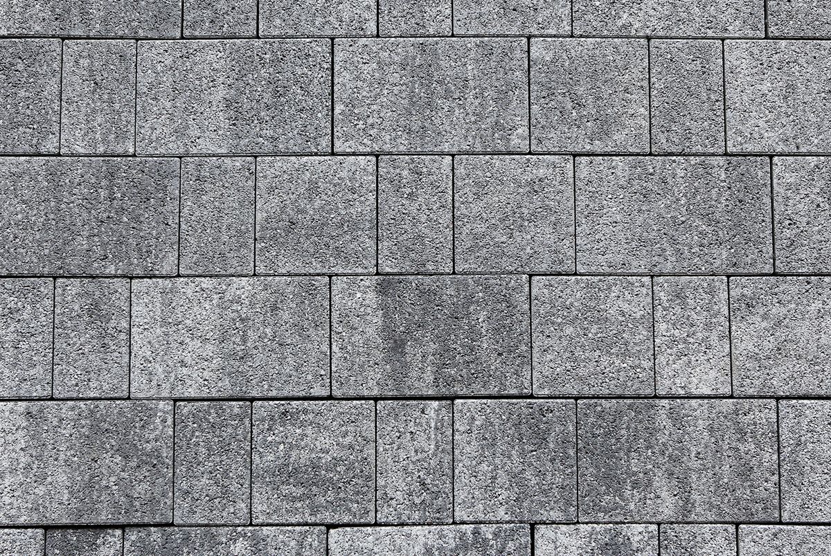 Тротуарная плитка СТАРЫЙ ГОРОД Б.1.Фсм.8 Листопад гранит Антрацит