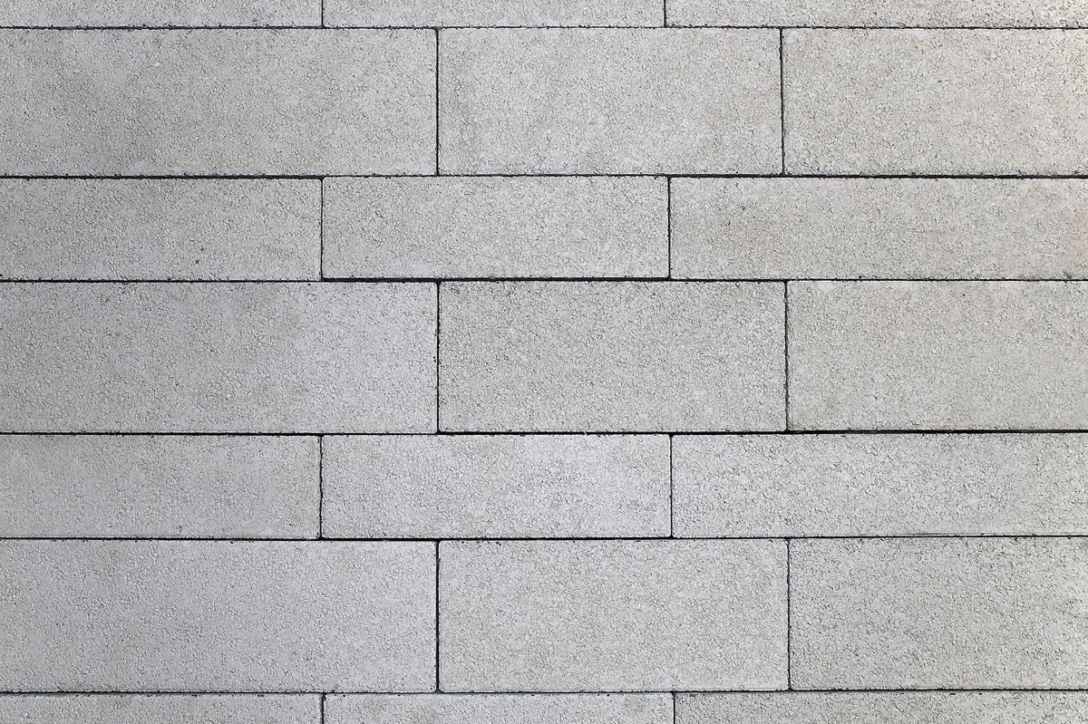 Тротуарная плитка Паркет Б.9.Псм.8 Гранит белый