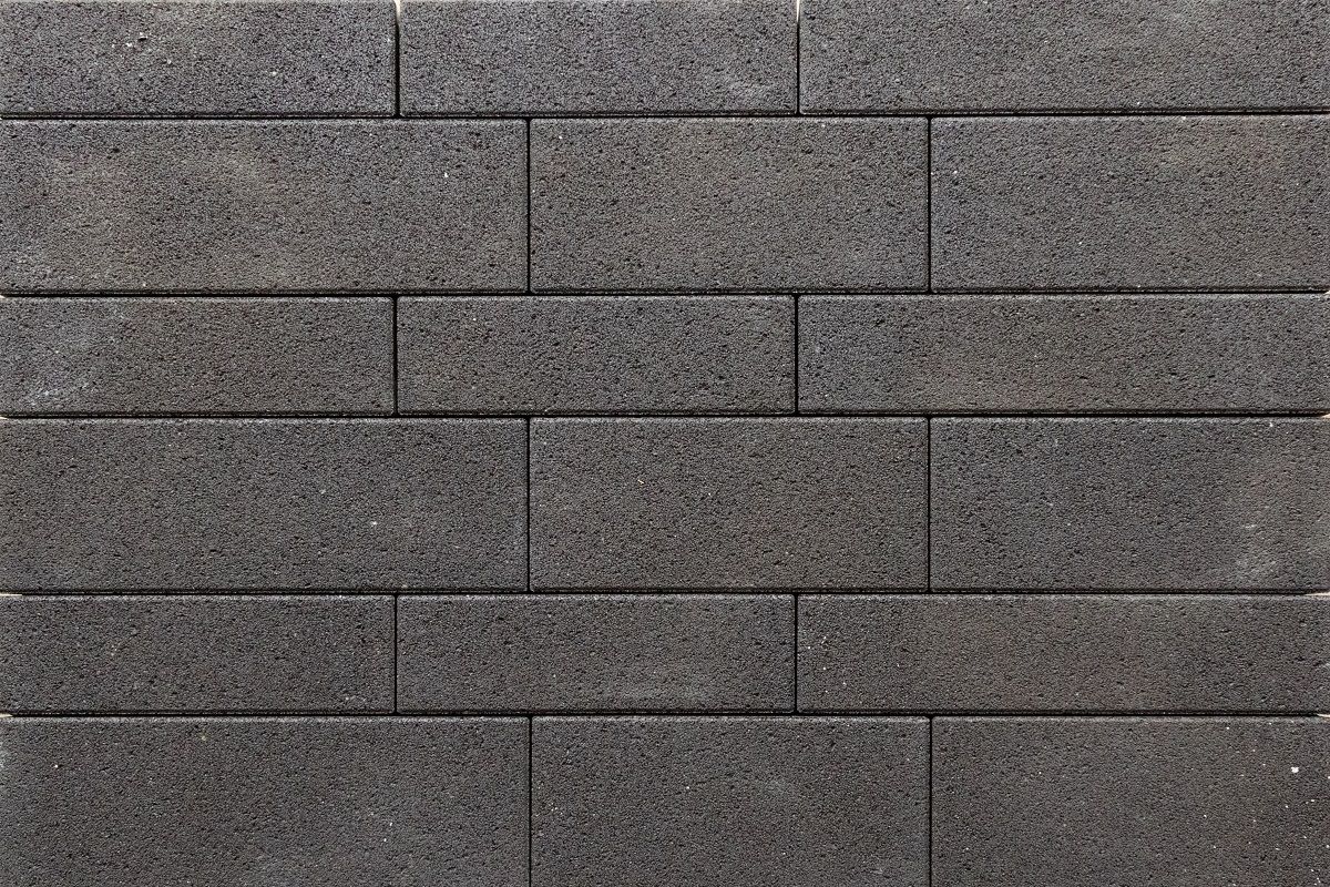 Тротуарная плитка Паркет Б.9.Псм.8 Гранит черный