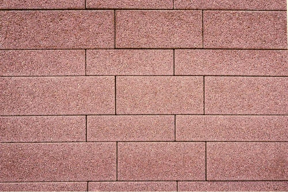 Тротуарная плитка Паркет 3П.8 с фактурой StoneMix Гранит красный