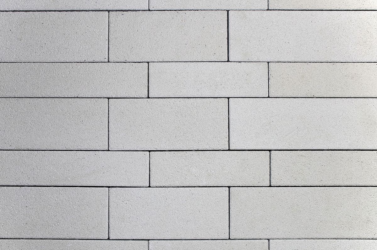 Тротуарная плитка Паркет Стоунмикс белый с мраморной крошкой