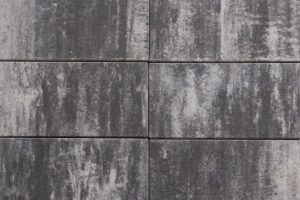 Крупноформатная тротуарная плитка МЕГАПОЛИС Б.5.П.8 Листопад гладкий Антрацит