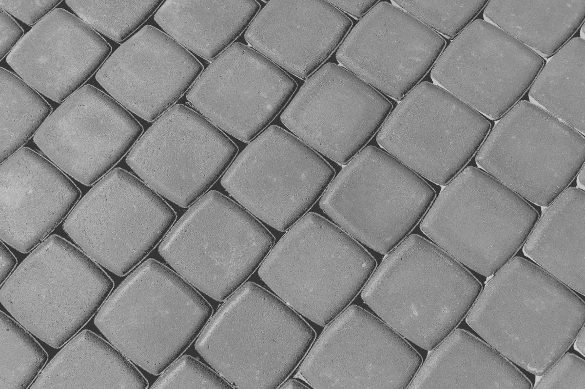 Тротуарная плитка КЛАССИКА Б.3.КО.6 115х115х60 серый