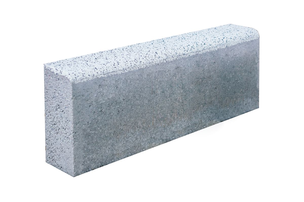 Бортовой (бордюрный) камень БР 50.20.8 Стоунмикс Мрамор