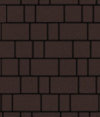 Тротуарная плитка НОВЫЙ ГОРОД В.3.Фсм.8 Стандарт Коричневый