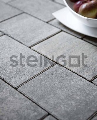 Тротуарная плитка Новый город «Штайн Сильвер» 60 мм