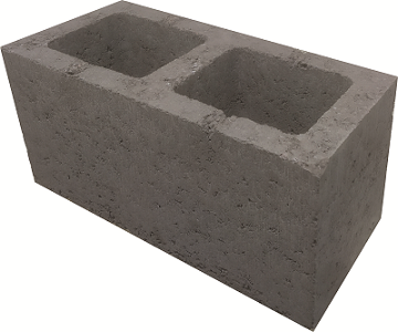 Двухканальный камень для вентиляционных каналов СКЦ-1Р-1СТ