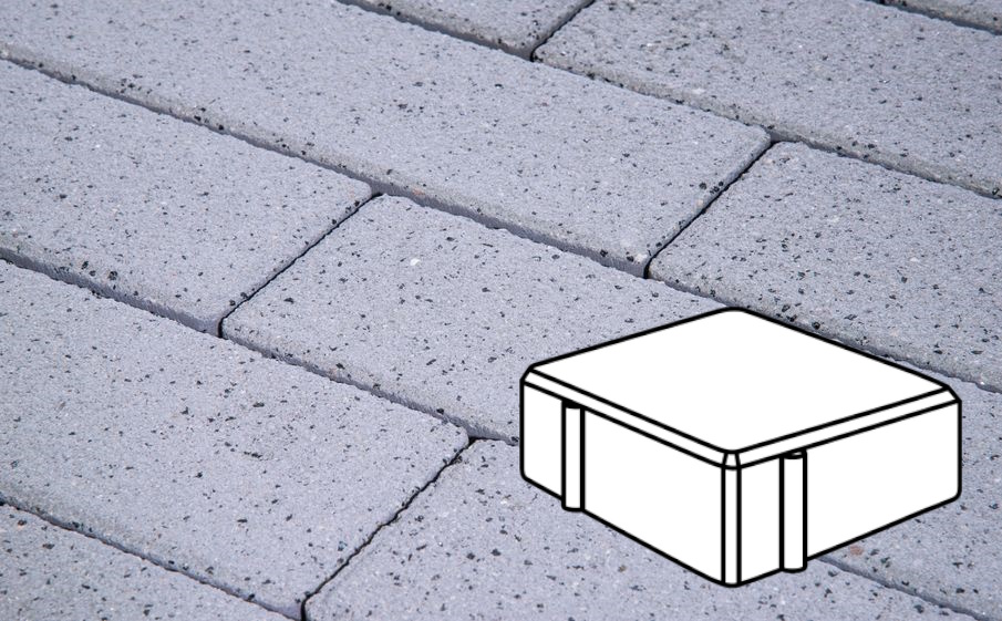 Плитка тротуарная Готика Granite FERRO, Квадрат Б.2.К.6, Цветок Урала 200*200*60 мм