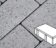 Плитка тротуарная Готика Granite FERRO, Брусчатка Б.2.П.6, Белла Уайт 200*100*60 мм