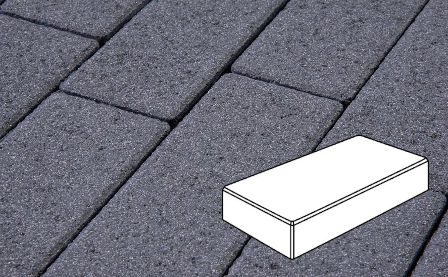 Плитка тротуарная Готика Granite FERRO, Картано В.3.П.8, Амфиболит 300*150*80 мм