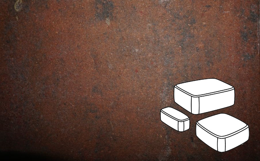 Плитка тротуарная Готика Natur, Классика Б.1.Псм.6, Гавана, комплект 3 шт, толщина 60 мм