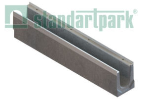 Лотки водоотводные бетонные BetoMax DN100 каскадом h120-h230 под решетку кл. С250