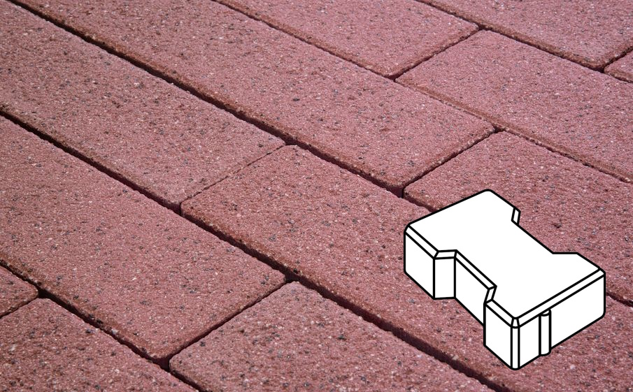 Плитка тротуарная Готика Granite FERRO, Катушка Б.2.Ф.6, Емельяновский 197*162*60 мм