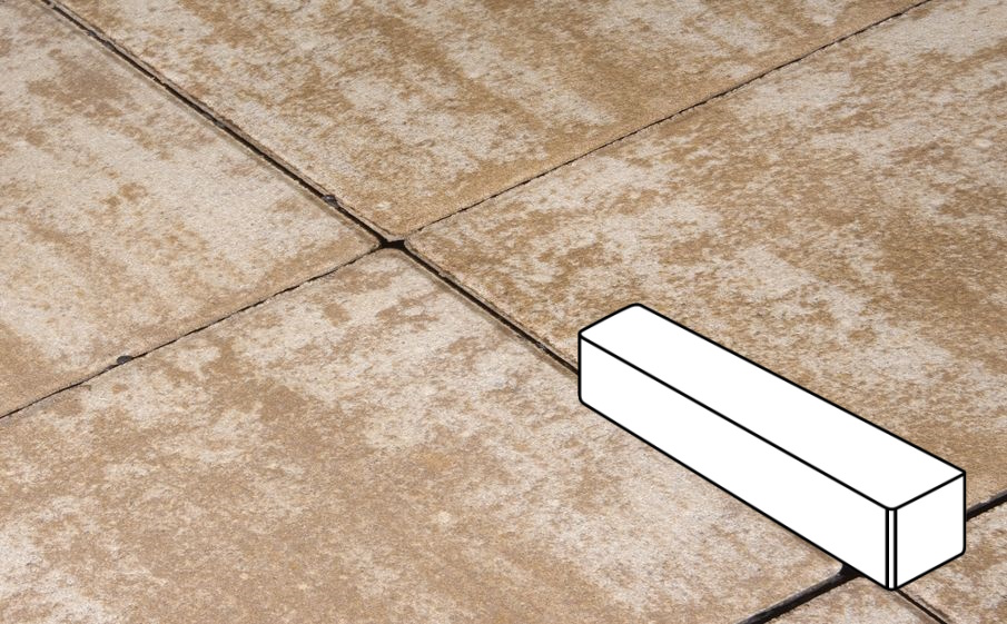 Плитка тротуарная Готика Natur, Ригель В.3.П.10, Гоби, 360*80*100 мм