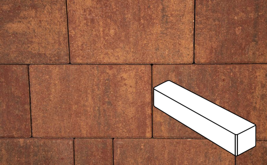 Плитка тротуарная Готика Natur, Ригель В.3.П.10, Вернисаж, 360*80*100 мм