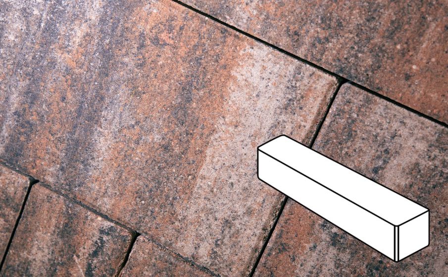 Плитка тротуарная Готика Natur, Ригель В.3.П.10, Альпин, 360*80*100 мм