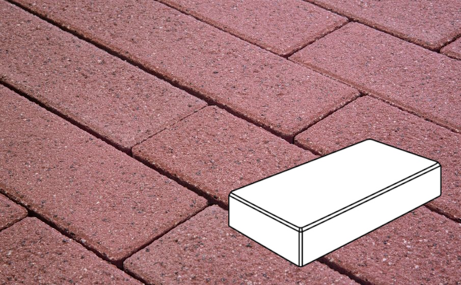 Плитка тротуарная Готика Granite FERRO, Картано В.3.П.8, Емельяновский 300*150*80 мм