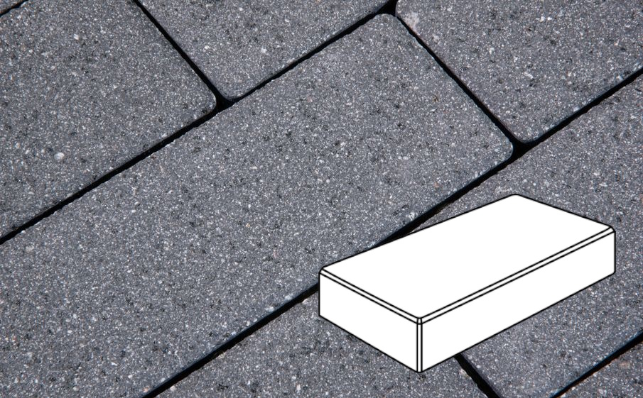 Плитка тротуарная Готика Granite FERRO, Картано В.3.П.8, Исетский 300*150*80 мм